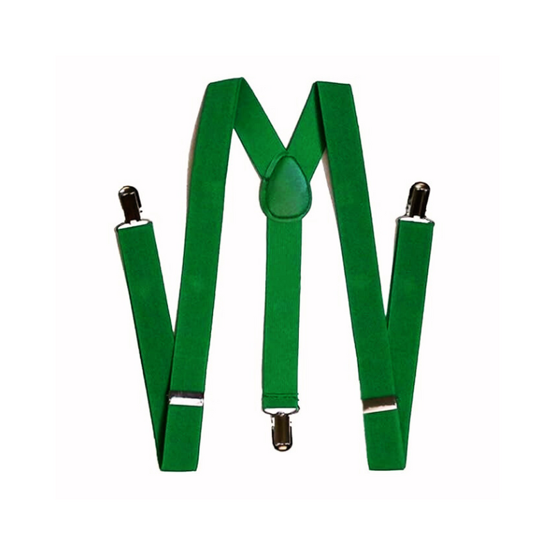 Independence Day Special Tricolor Bowtie & Green Suspender
