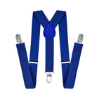 Independence Day Special Tricolor Bowtie & Blue Suspender