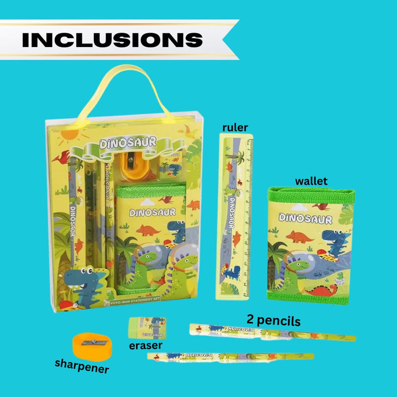 Dinosaur - Fancy Stationery Set