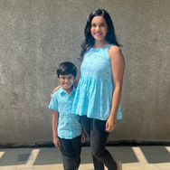 Beach Party - Mom and Son Twinning