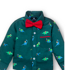Dino Christmas Dad Twinning Shirt