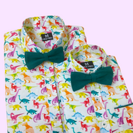 Jurassic World Dad and Son Twinning Shirts