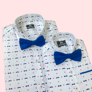 Mr Man Dad and Son Twinning Shirts