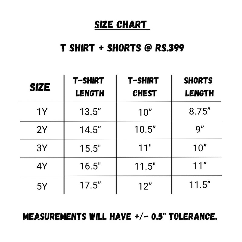 Blue Shark T Shirt Shorts Set
