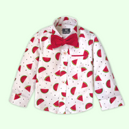 Watermelon - Bow Tie Shirt