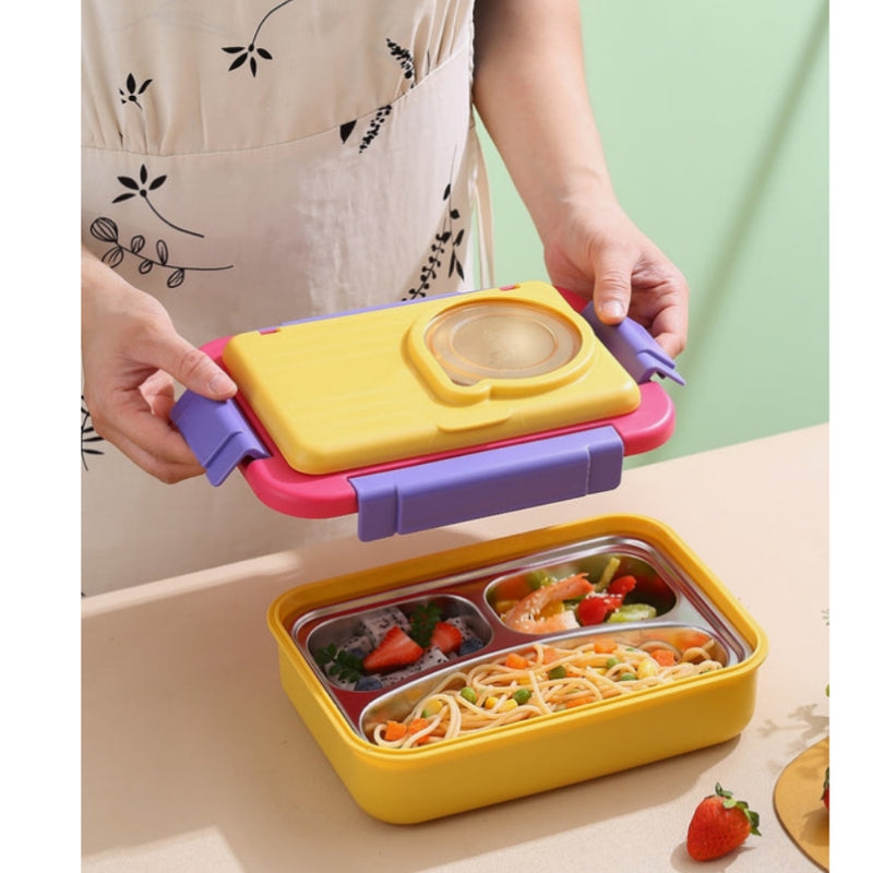 Cherry Berry Steel Lunch Box