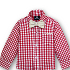 Winter Checks Dad Twinning Shirt