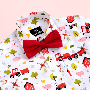 Farm - Bow Tie Shirt