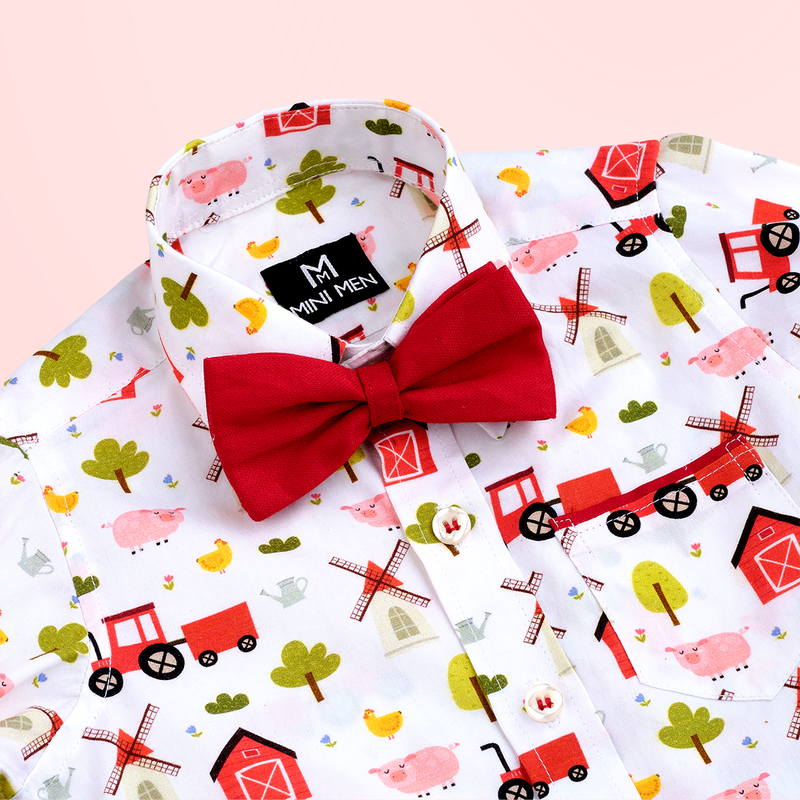 Farm - Bow Tie Shirt