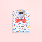 Vroom Vroom - Transportation Car - Bow Tie Shirt