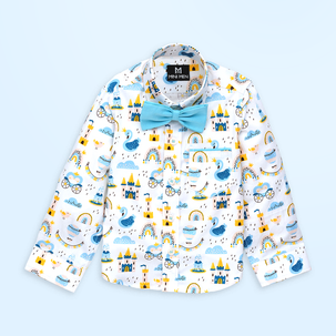 Lil Prince - Bow Tie Shirt