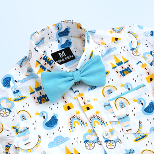 Lil Prince - Bow Tie Shirt
