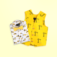 Construction - Bowtie Shirt and Waistcoat