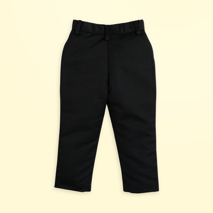Construction Vehicles and Black Pant - Pant Shirt Set