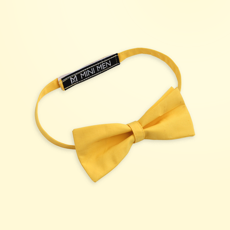 Construction Vehicles Suspender Set - Yellow