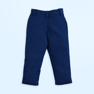 Lil Man and Navy Pant - Pant Shirt Set