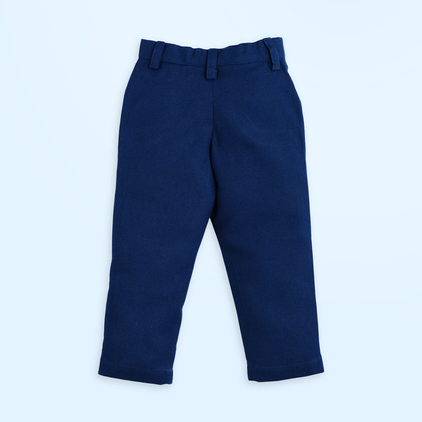 Lil Man and Navy Pant - Pant Shirt Set