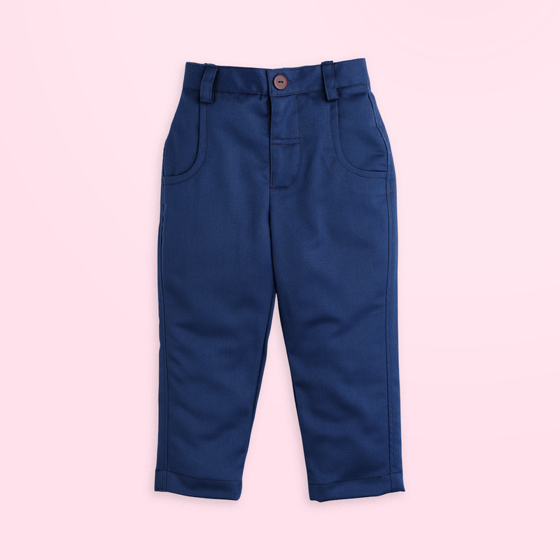 Space Explorer - Planets and Royal Blue Pant - Pant Shirt Set