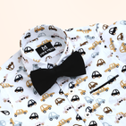 Vintage Cars Suspender Set