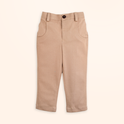 Vintage Cars and Beige Pant - Pant Shirt Set