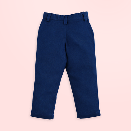 Vroom Vroom - Transportation Car and Navy Pant - Pant Shirt Set