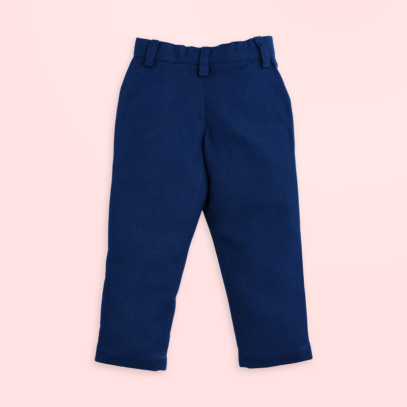 Vroom Vroom Suspender Set - Royal Blue