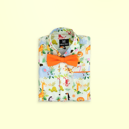 Wild Party and Rust Pant - Pant Shirt Set