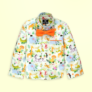 Wild Party and Rust Pant - Pant Shirt Set