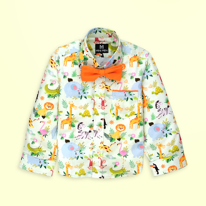 Wild Party and Rust Pant - Pant Shirt Set