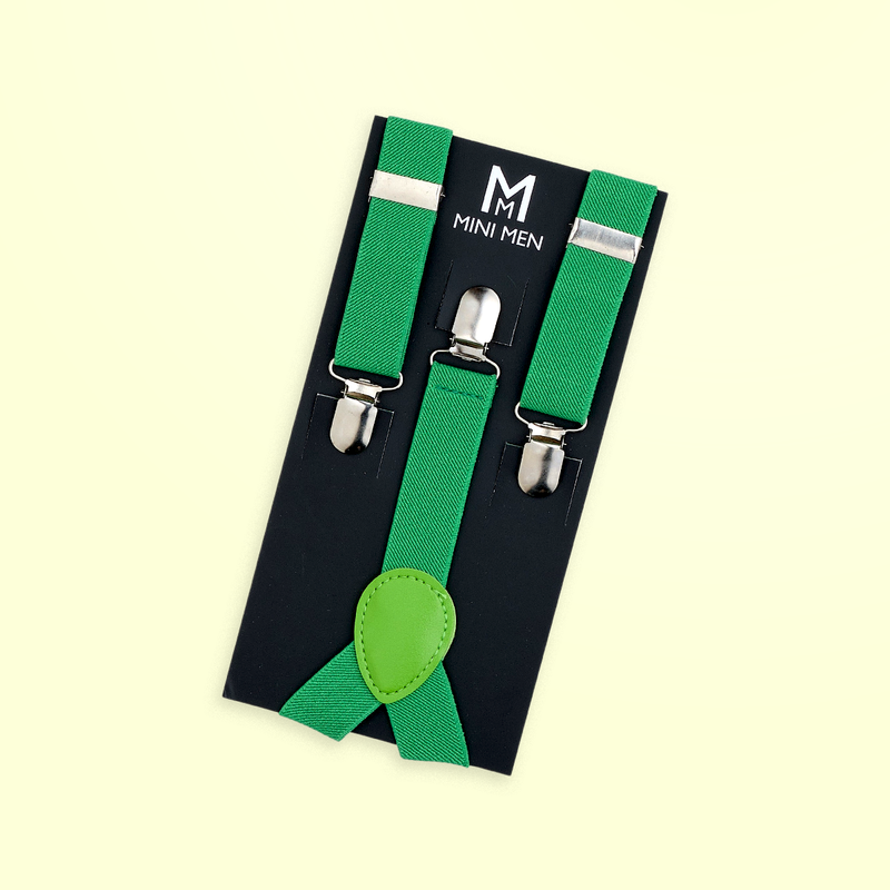 Wild Party Suspender Set - Green