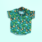 Jungle Safari and Yellow Shorts - Shorts Shirt Set