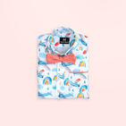 Airplane Rainbow - Dad and Son Twinning Shirts