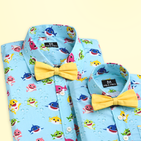 Baby Shark - Dad and Son Twinning Shirts