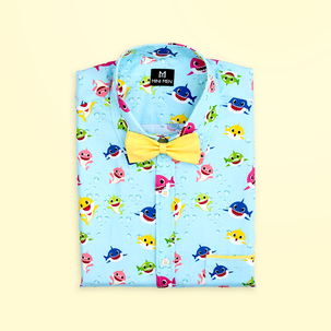 Baby Shark - Dad and Son Twinning Shirts