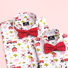 Farm - Dad and Son Twinning Shirts