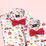 Farm - Dad and Son Twinning Shirts