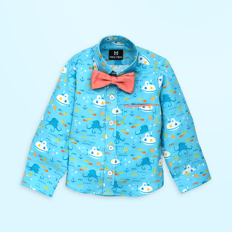 Under the Sea - Bow Tie Shirt
