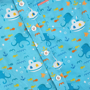 Under the Sea - Bow Tie Shirt