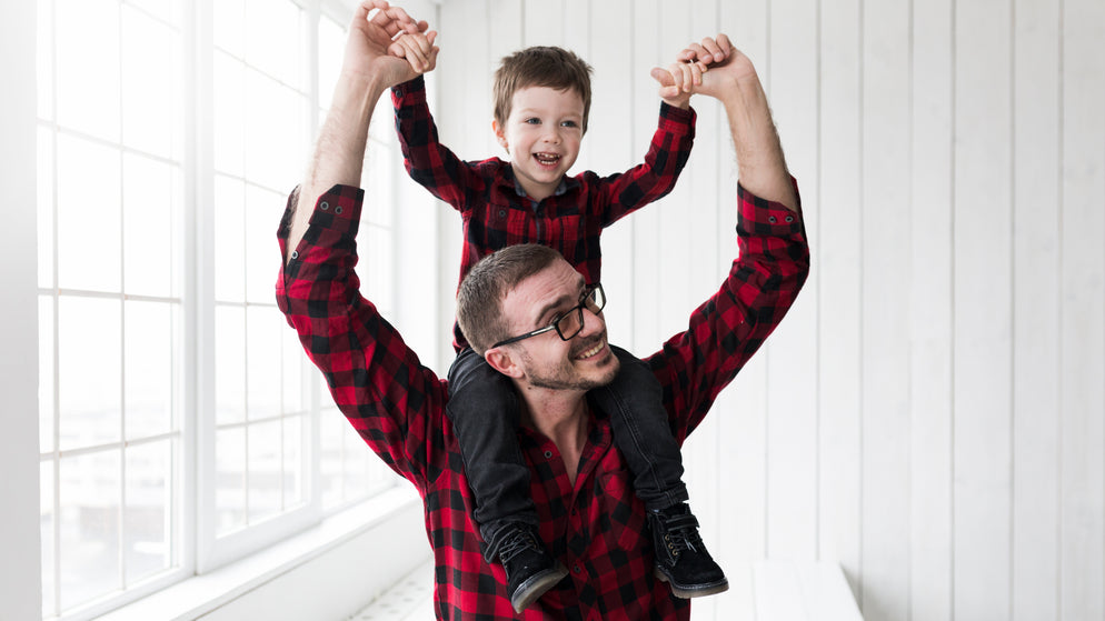 Dad and Son Twinning: Checks Shirts Edition