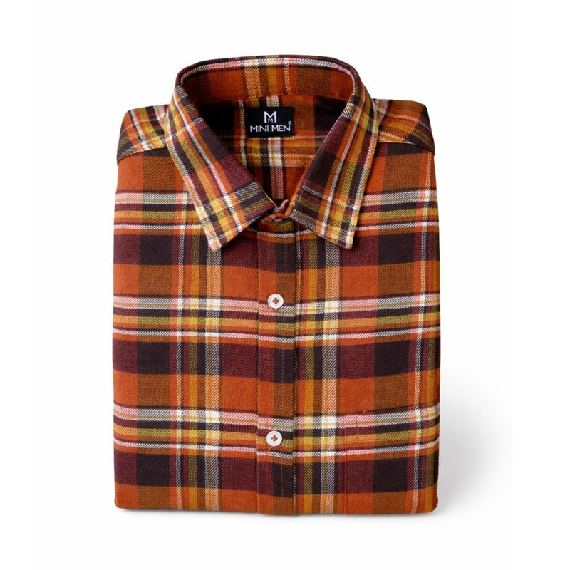 Rusty Checks Dad Twinning Shirt