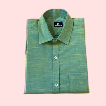 Harvest Green Dad Twinning Shirt