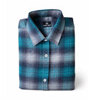 Blue Haze Checks Dad Twinning Shirt