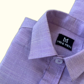 Pastel Purple Son Shirt (Add-on)