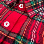 Classic Red Checks 2 Dad and Son Twinning Shirts