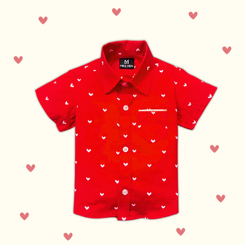 Little Heart Red Shirt
