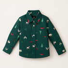 Jolly Good Times Printed Kids Shirt