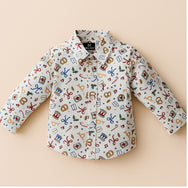 Feliz Navidad Printed Kids Shirt