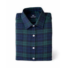 Green n Blue Checks Dad Twinning Shirt