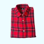 Jingle Bells Red Checks Dad n Son Twinning Shirts