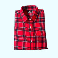 Jingle Bells Red Checks Son Shirt - (Add-on)